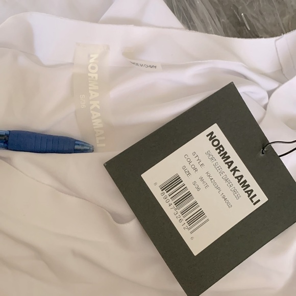 REVOLVE Norma Kamali Short Sleeve Diaper Dress Size S - Picture 3 of 3